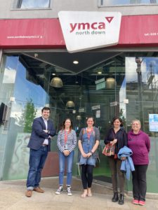 Mark Baillie Visiting YMCA North Down