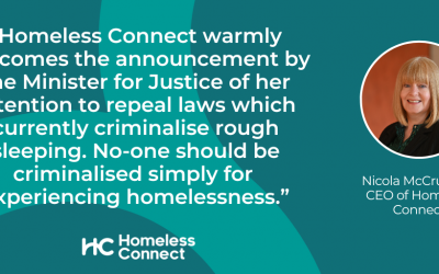 Homeless Connect ‘warmly welcomes’ proposed repeal of Vagrancy Acts
