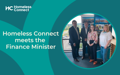 Homeless Connect Meets the Finance Minister